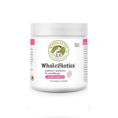 美國Wholistic Pet Organics護你姿天然有機寵物保健品-全益菌(胃腸道健康) 3oz (85g) 全年齡犬貓