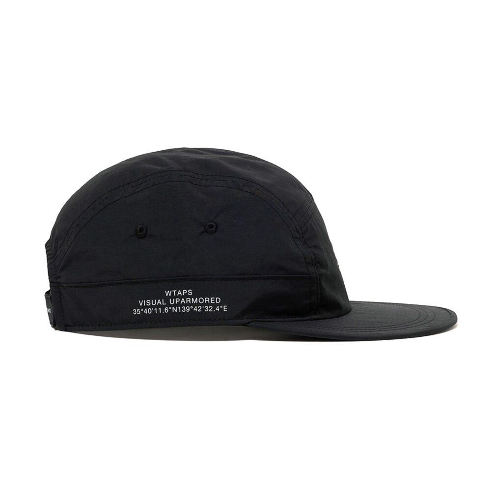 Wtaps T-7 / CAP / NYLON. TUSSAH. PERTEX 帽子黑252HCDT-HT05-BK-F