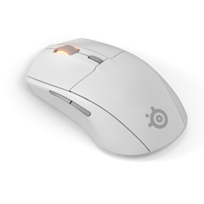 SteelSeries賽睿Rival 3 Gen 2無線電競滑鼠-霧澈白