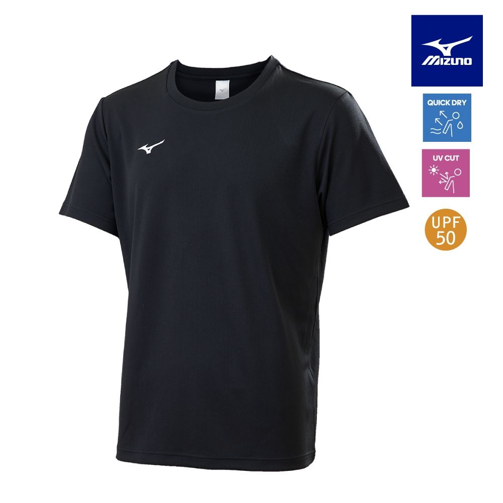【MIZUNO 美津濃】吸汗速乾 抗UV 短袖T恤 32TAYA03XX（任選一件）(上衣) (B)