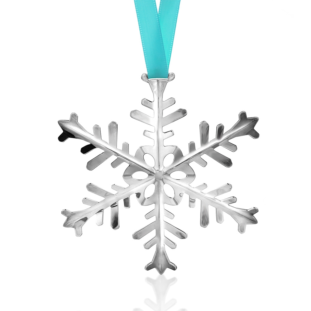 Tiffany&Co. 蒂芙尼 雪花造型 925純銀掛飾