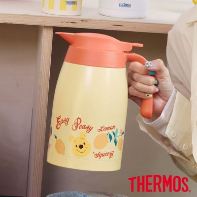 THERMOS膳魔師小熊維尼100週年不鏽鋼真空保溫壼1500ml(TTB-1500WP-HDLM)
