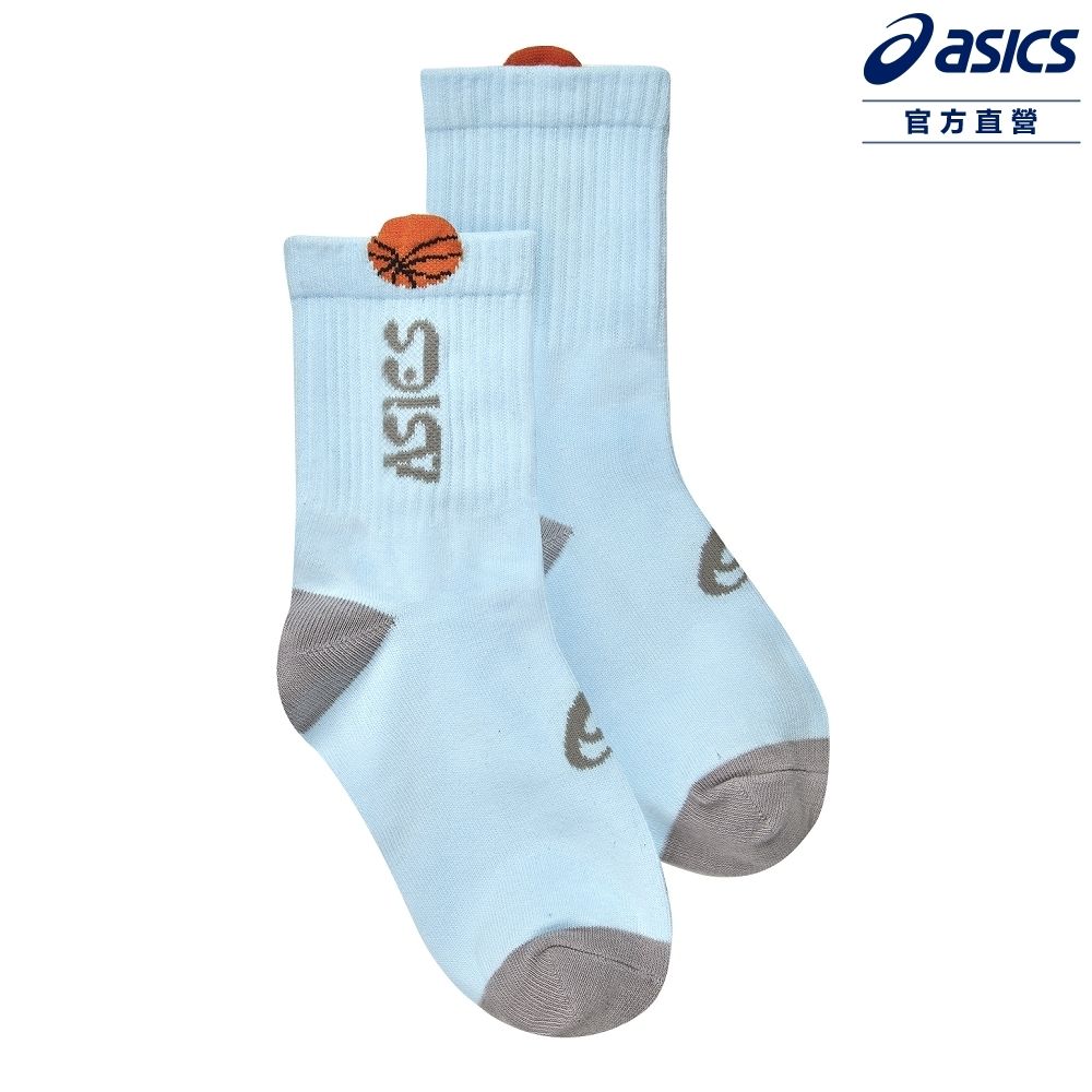 ASICS 亞瑟士 童 中筒襪 女款 訓練配件 3034A133-400