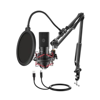 FIFINE T732 USB心型指向麥克風專業套件組