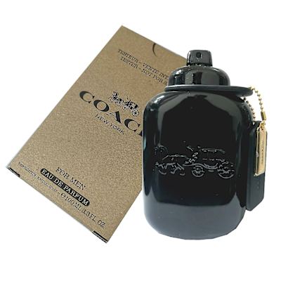 Coach For Men 時尚曜黑男性淡香精 100ml Tester 包裝 (原廠公司貨)