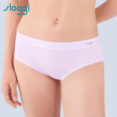 sloggi-BASIC SPORTY COOL清爽律動系列中腰內褲 霧紫