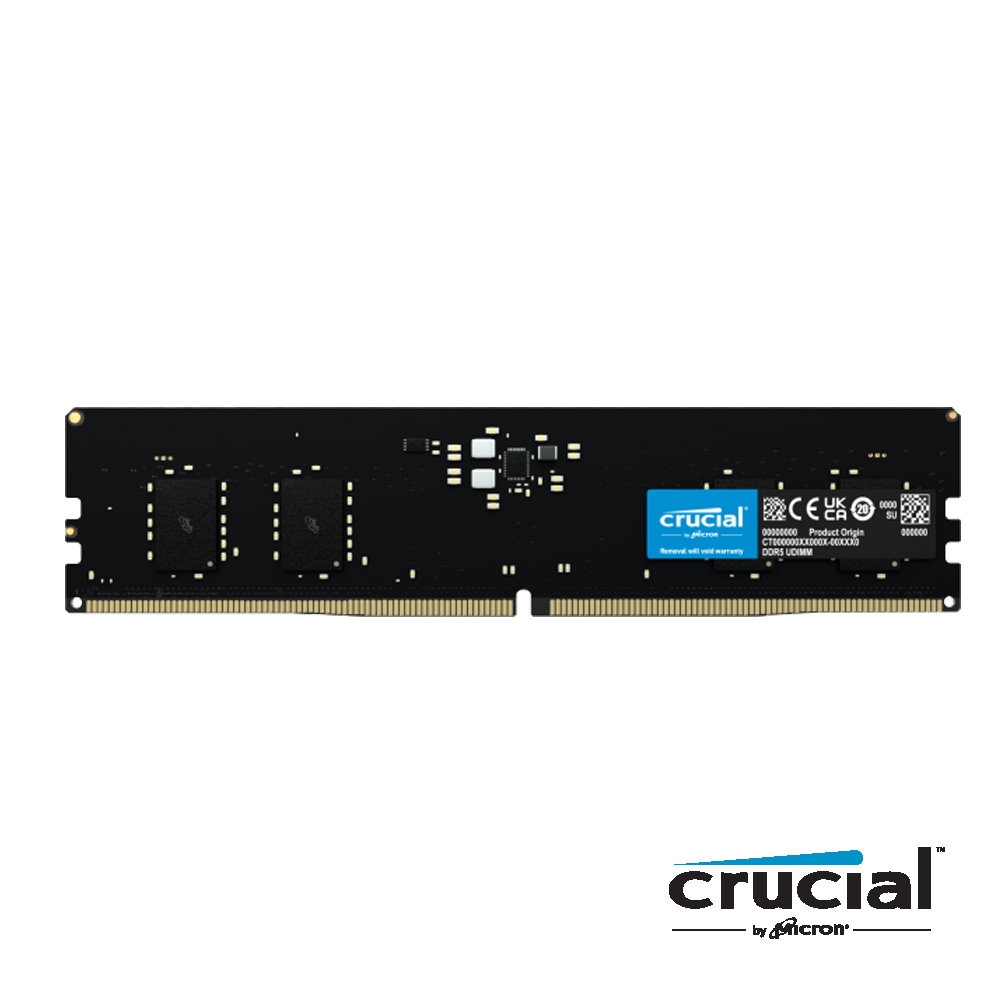 Micron Crucial 美光DDR5 4800 32G 桌上型記憶體CT32G48C40U5 | DDR5