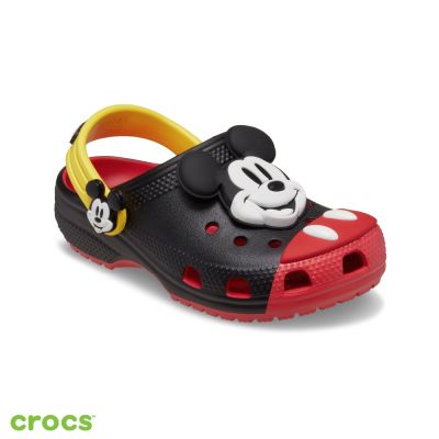 Crocs卡駱馳 (童鞋) 經典米老鼠克駱格 K -七彩色-212295-90H