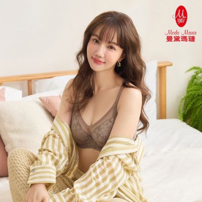 曼黛瑪璉 Hibra大波包覆內衣 C-E85罩杯(晨曦棕)