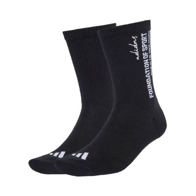 【Adidas 愛迪達】 CRW SPW STR 2PP 二雙 運動長襪 2入 男女 - JW8029
