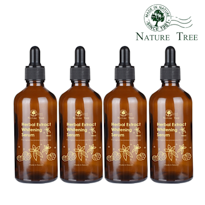 Nature Tree 德國專利成分新增-四重精華亮白液100ml-4入組
