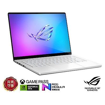 ASUS華碩 ASUS GA403WM 14吋3K電競筆電 (AI 9 HX370/GeForce RTX 5060 8GB/32GB/1TB SSD/鉑月銀/有燈效/ROG Zephyrus G14)