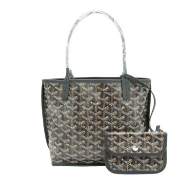 Goyard Anjou Mini Bag 雙面用手提購物包(黑)