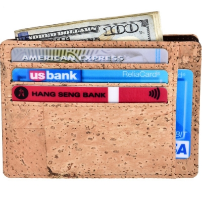 《Kinzd》防盜L型證件卡夾-木紋-- 卡片夾 識別證夾 名片夾 RFID辨識