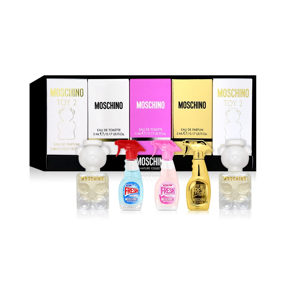 MOSCHINO 女性迷你香氛5入禮盒組| 香水/香精/香膏| Yahoo購物中心