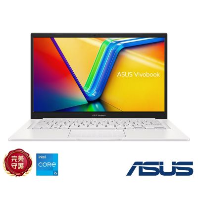 ASUS華碩 (升級16G) ASUS X1404VA 14吋筆電 (i5-1334U/8GB/512G/幻彩白/Vivobook 14)