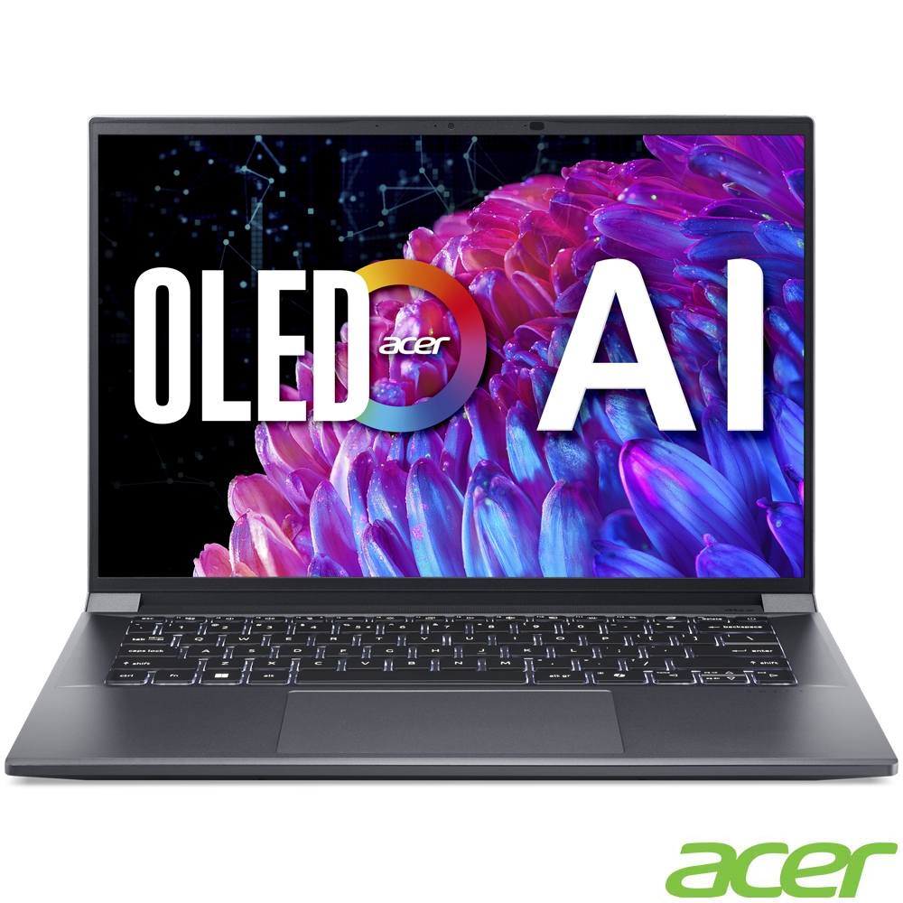 Acer 宏碁Swift X SFX14-72G-79Z4 14吋輕薄筆電(CU7-155H/32GB/1TB/RTX