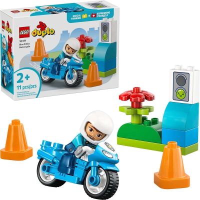 樂高LEGO Duplo幼兒系列 - 10471 藍色警用摩托車
