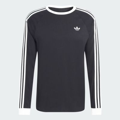 Adidas 愛迪達 3s Ls Tee KE3546 男 長袖上衣 休閒長袖 純棉 黑
