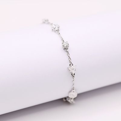 SWAROVSKI 施華洛世奇 Mesmera 手鏈 鍍白金色