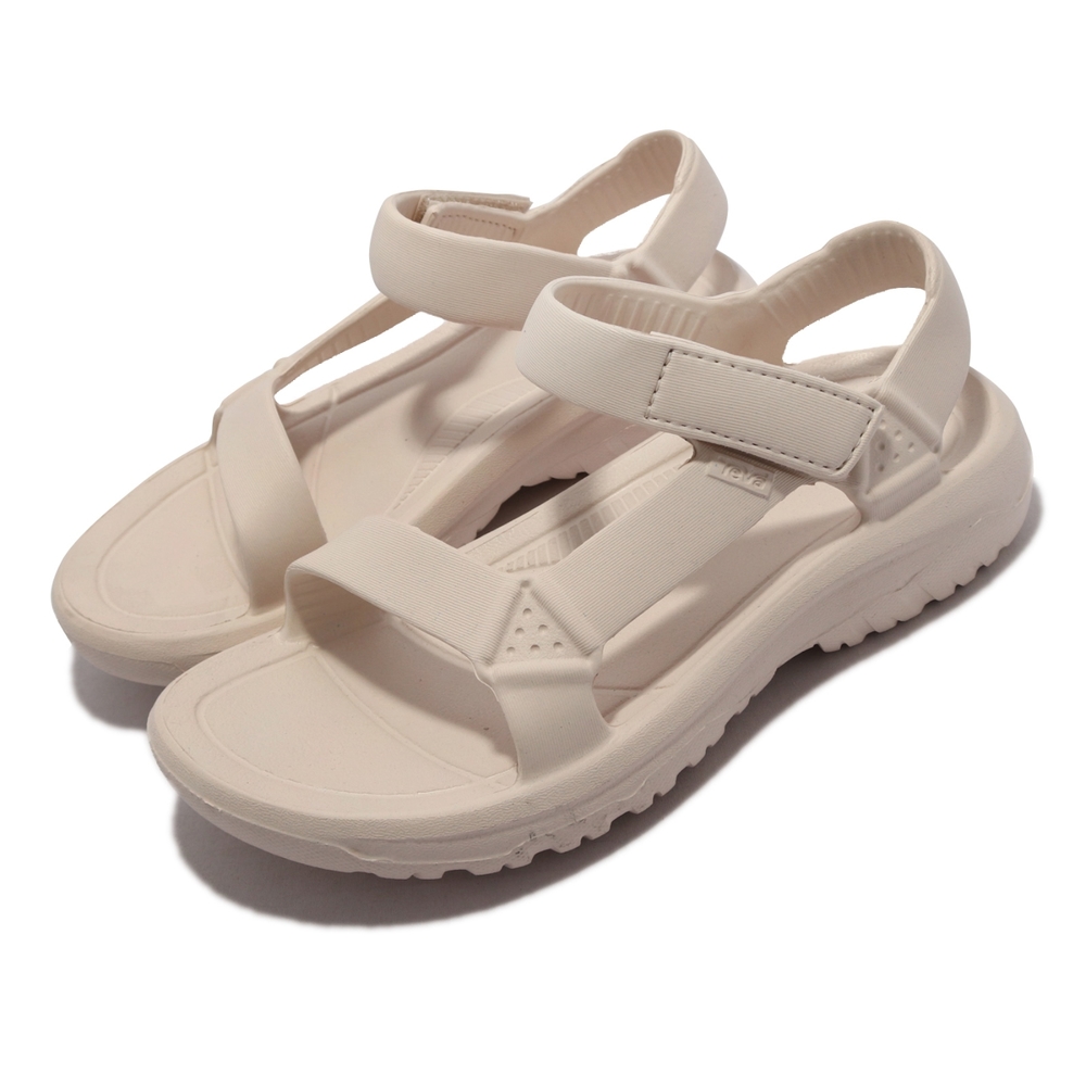 Teva 涼鞋 Hurricane Drift 休閒 女鞋 魔鬼氈 一體成型 足弓穩定支撐 Q彈不磨腳 米