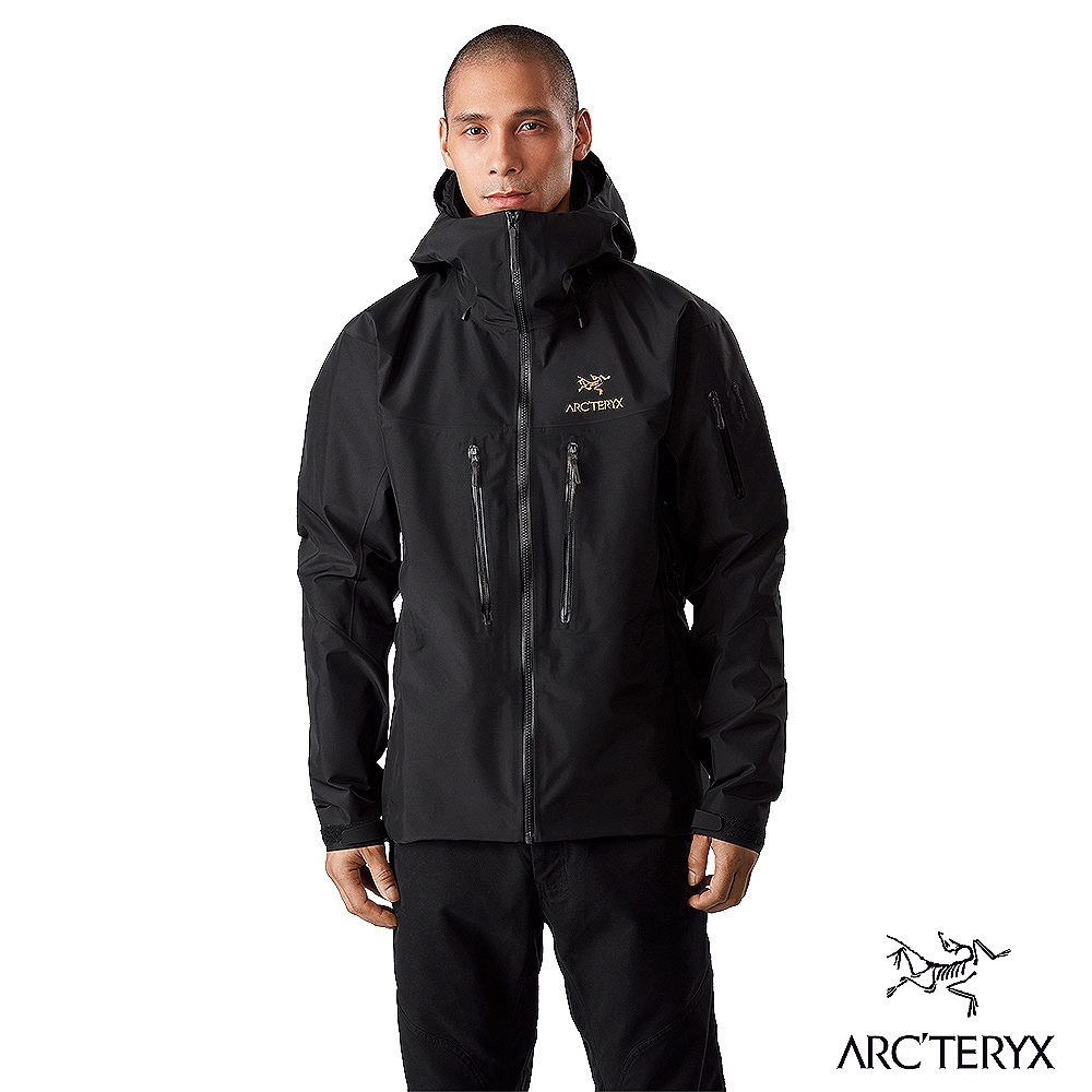 Arcteryx 始祖鳥男Alpha SV 防水GORE-TEX 外套24K黑| Yahoo購物中心