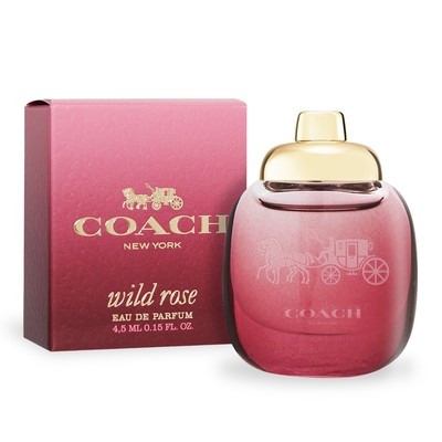 COACH 曠野玫瑰淡香精 wild rose 4.5ml EDP-香水公司貨