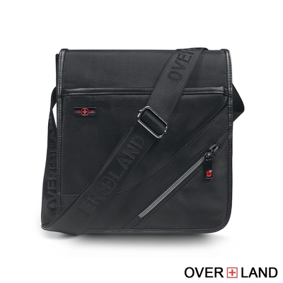 OVERLAND - 美式十字軍 - 直立個性掀蓋造型斜背包 - 5631