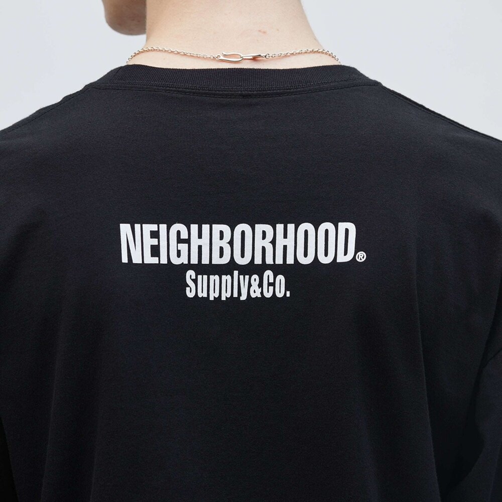 NEIGHBORHOOD NH . TEE LS-1 黑/灰/白長袖T恤上衣251PCNH-LT01 | 其他