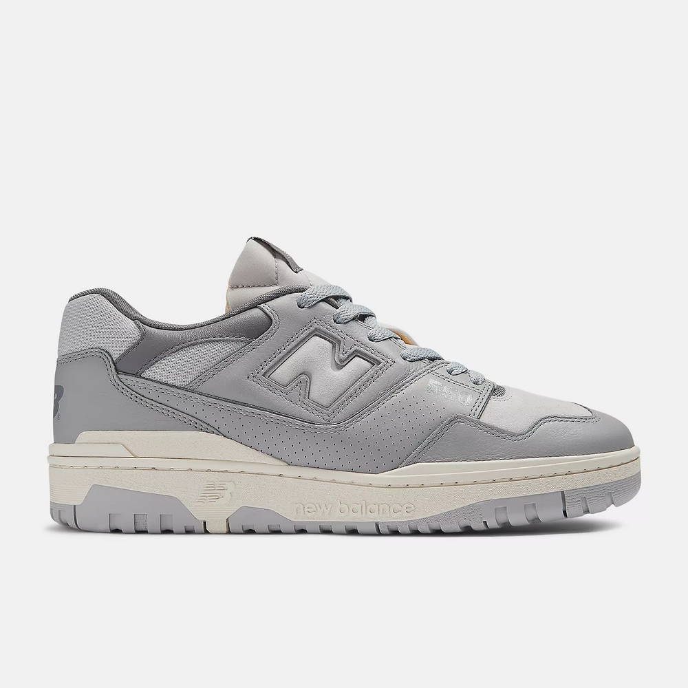 NEW BALANCE 中性運動休閒鞋-米白灰 550系列-BB550TMC-D