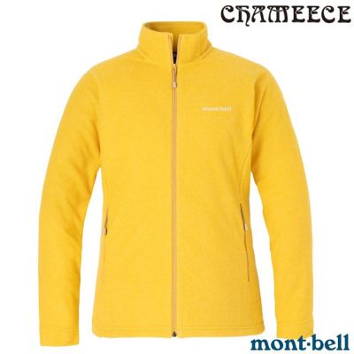 【mont-bell】女 CHAMEECE JACKET 輕盈保暖舒適刷毛外套 1114882 YL 黃