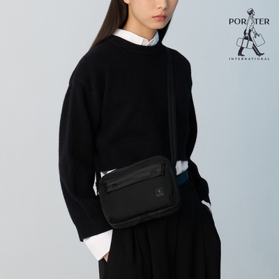 PORTER INTERNATIONAL - 斜槓冒險SLOPE斜背包(S) - 黑