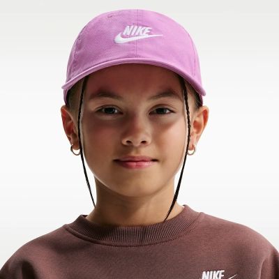 NIKE K NK CLUB CAP US CB FUT WSH 中大童 休閒帽 FB5063503