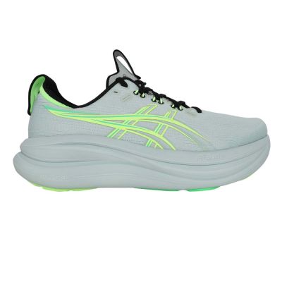 ASICS GEL-NIMBUS 28 男緩衝慢跑鞋-4E-寬楦 1011C145-400 綠螢光綠