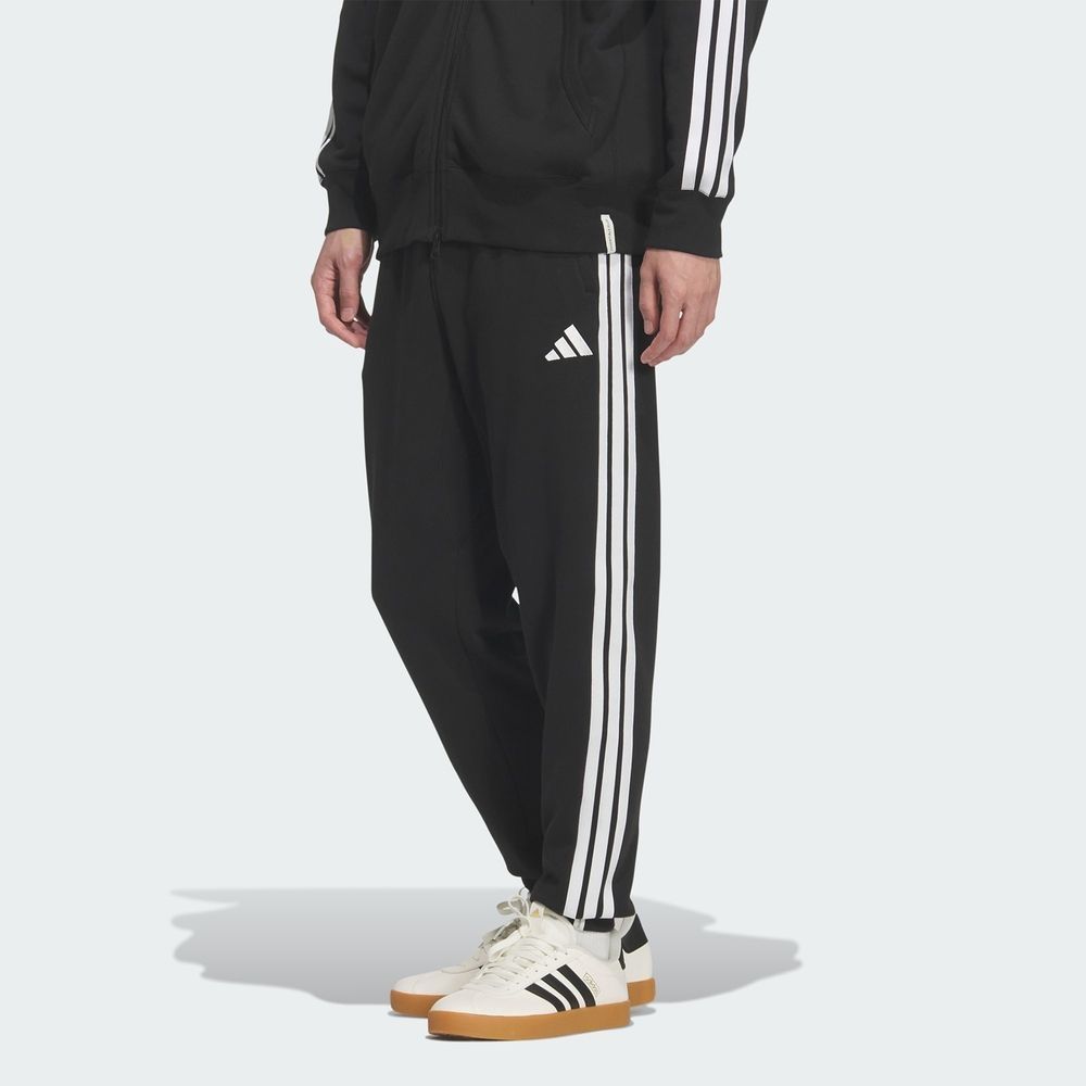 ADIDAS 男 長褲 黑/墨黑/灰 Es+ 3s Ft Pants 運動長褲  KF372 (1黑色系)