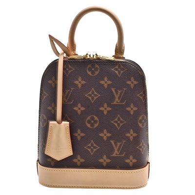 LV Louis Vuitton路易威登 M47132經典Alma系列Monogram印花帆布手提/斜/後背包