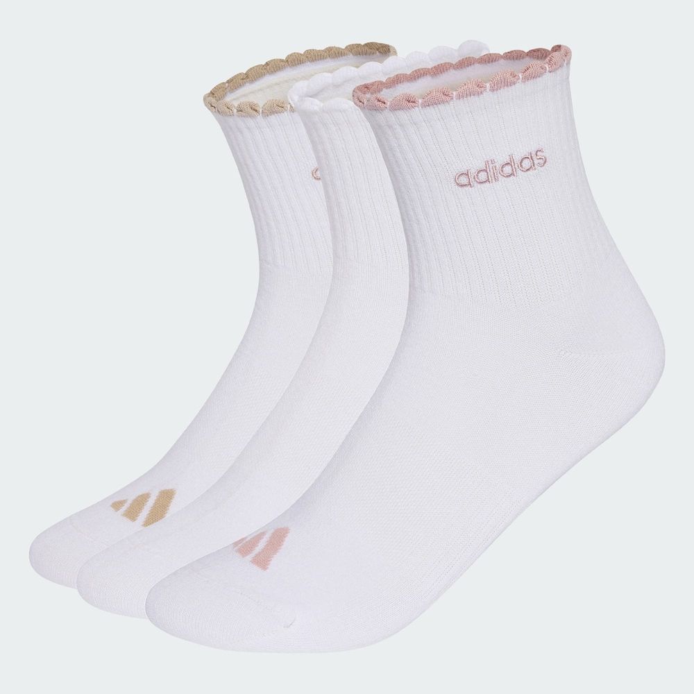 ADIDAS WMS QUARTER 3P 女 踝襪 KQ6009