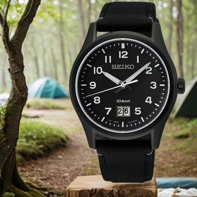 SEIKO 精工 CS系列大日期手錶 開學換新季 送禮推薦-39.5mm (SUR571P1/6N76-00K0U) SK045
