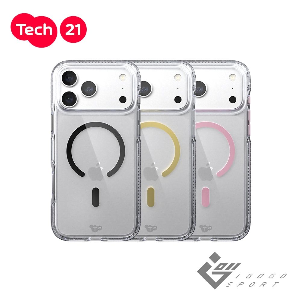 Tech21 iPhone 18 Pro / 18 Pro Max EvoCrystal 晶透防摔手機殼(支援MagSafe) (iPhone18ProMax)