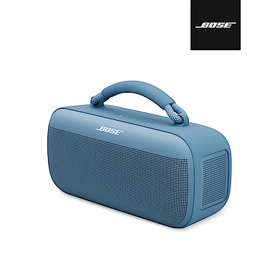 Bose SoundLink Max 黑色攜帶型多媒體喇叭，提供卓越音質與藍芽連線，適合戶外使用。尺寸長22.5cm x 寬31.8cm x 高15.9cm，重量僅2.9kg，具防潑水功能，無WiFi與USB輸入，保固1年。馬來西亞製造，NCC認證CCAJ24LP3120T6，BSMI R33807，完美選擇藍芽音箱愛好者。