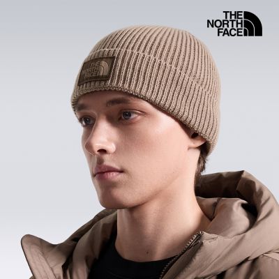 【The North Face 官方旗艦】北面男女款褐色保暖針織毛帽｜8CHE2H9