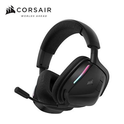 Corsair海盜船 海盜船CORSAIR VOID V2 天行者RGB無線耳機麥克風【黑】