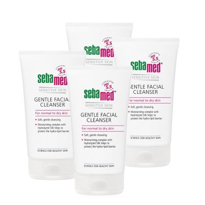(4入組)sebamed施巴溫和保濕潔面露150ml
