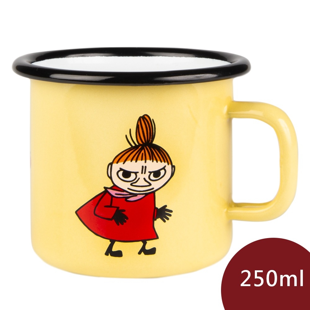 芬蘭Muurla 嚕嚕米馬克杯 小不點 明亮黃 250ml