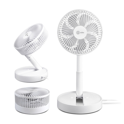 aibo 6吋(充電式)8吋(供電式) 伸縮折疊USB風扇 均一價