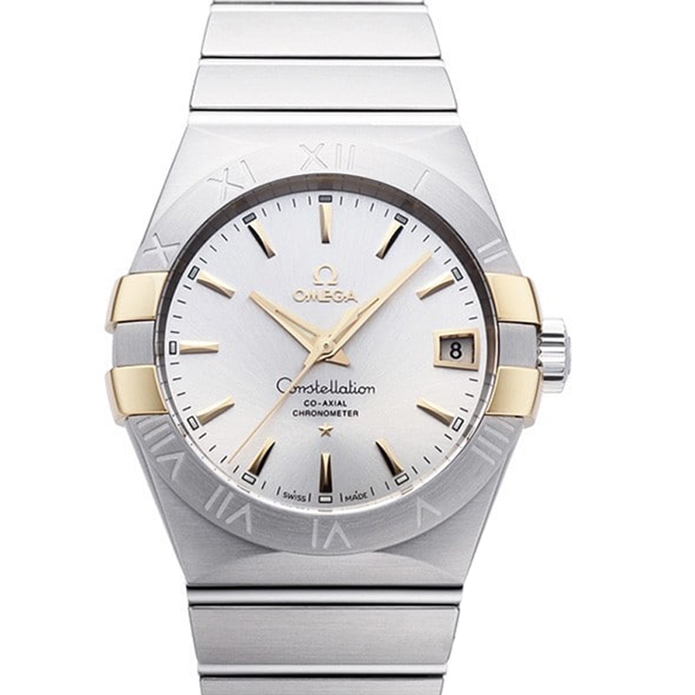 OMEGA 歐米茄 星座系列 同軸擒縱半金腕表(123.20.38.21.02.005)x38mm