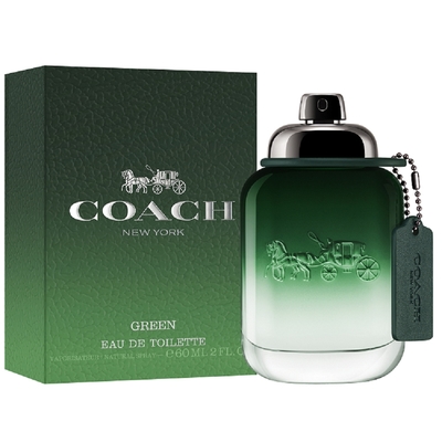 Coach Green 時尚都會男性淡香水 60ml (原廠公司貨) 期限2028/03