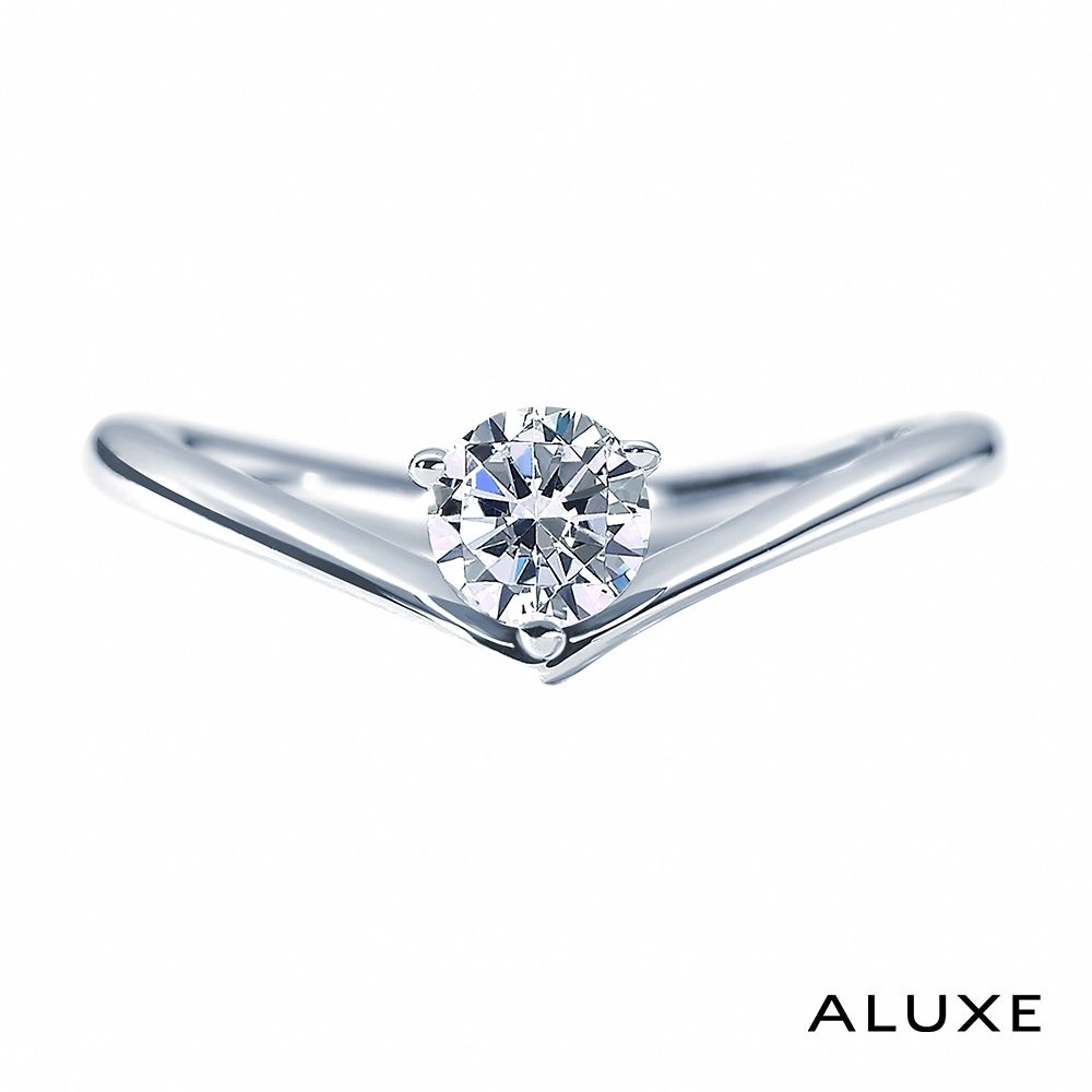 ALUXE 亞立詩 0.30克拉 FVS2 18K金 求婚鑽戒 鑽石戒指 RS0845