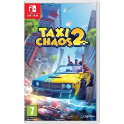 【任天堂 Nintendo】Switch NS 酷飆計程車2 Taxi Chaos 2 瘋狂出租車2 國際版支援簡中 瘋狂計程車2