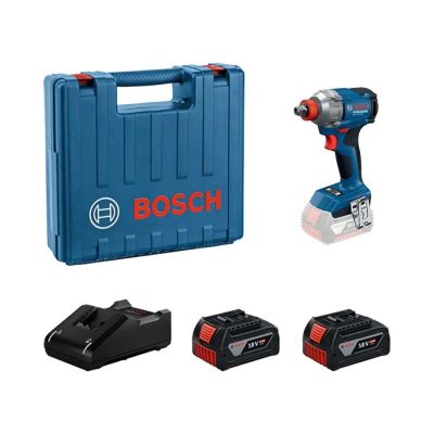 BOSCH博世 18V鋰電無刷衝擊扳手/起子機 GDX 18V-285(雙電4.0Ah)